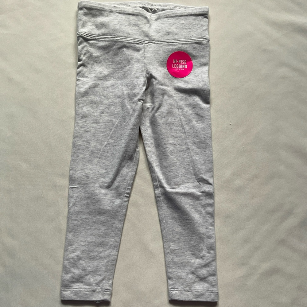 Childrens Place Toddler Girls High Rise Legging White Size XS